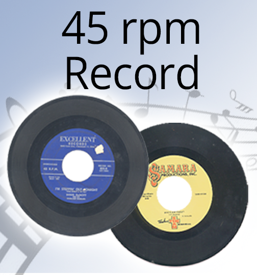 Convert 45rpm Record | 45rpm Record to CD/MP3 | Reel-Transfers